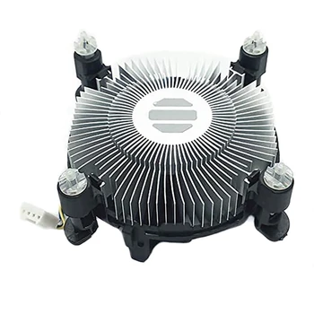 2X Вентилатор за охлаждане на процесора 2400 об/мин и Безшумен Вентилатор За Процесор в LGA 775/1150/1155/1156/1151 B250B B250C B75