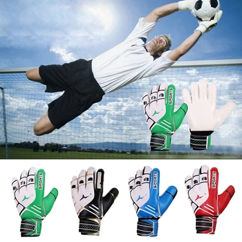 Детски И за Възрастни Професионални Футболни Ръкавици Вратаря от Латекс с Дебелина 4 мм, Мини Износоустойчиви Спортни Ръкавици За Защита на Пръстите
