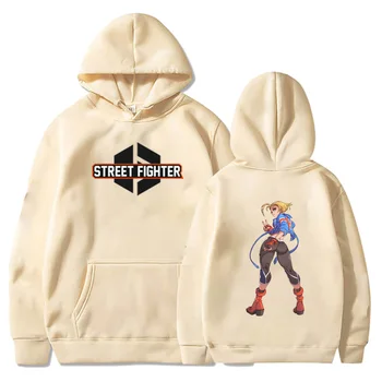 Japan Street Fighter 6 Game Hoody с принтом за мъже И жени, спортно облекло, hoody в стил Харадзюку, Креативни модерни мъжки блузи в стил хип-хоп