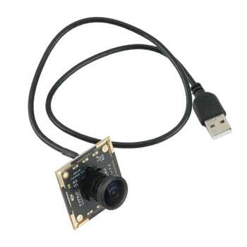 Модул USB-камера с разделителна способност от 2 милиона пиксела, разпознаване на лица 1080P HD, модул панорамна широкоугольной камера с разделителна способност 180 градуса