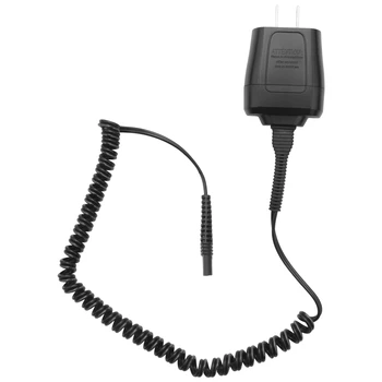 Захранващ кабел за самобръсначки Braun series 7 3 5 S3, зарядно устройство за електрически самобръсначки Braun 190/199, разменени адаптер 12V, штепсельная вилица САЩ
