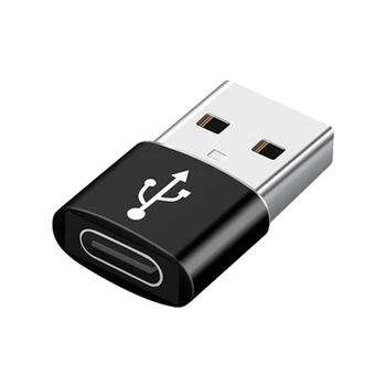 Ефективен универсален USB адаптер Type C за свързване към USB конектора USB адаптер за преобразуване на USB-адаптер от алуминиева сплав 96BA