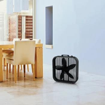 Безплатна доставка, 3 платна вентилатор за декоративни кутии, модел B20401, черен