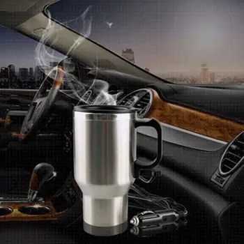 12 В Преносима чаша с автоматично подгряване, автомобилен нагревател, чайник, Термокружка, автомобилни аксесоари