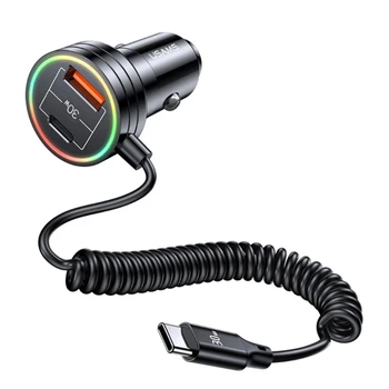 USB кабел за мобилен телефон Type-C Fast Quick Charge3.0 PD30W Car W3JD