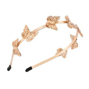 Подпори за фотосесия Пеперуди прическа Панделки за коса Короната на Сватбена Украса Женски Аксесоари Класически