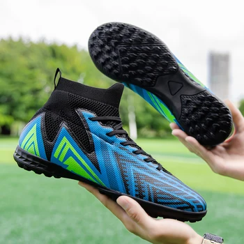 Футболни обувки Haaland на Едро Улични износоустойчиви футболни обувки С шипове Chuteira Society Спортни маратонки за футзала