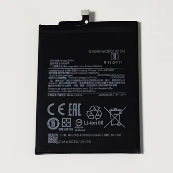 За Xiaomi Redmi 9 M2004J19G M2004J19C/10X (4G) M2003J15SC/Note 9 M2003J15SC M2003J15SG M2003J15SS 3,87 В 5020 mah Батерия BN54