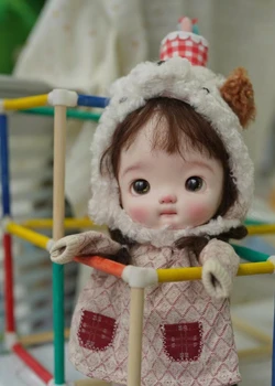 В наличност 1/6 кукла bjd tu niu Кукли с шаровыми панти Без грим, може да се избира само глава или главата с тялото