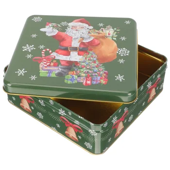 Кутия за закуски, контейнер за съхранение от калай, Кутия за съхранение на шоколадови бонбони, Подарък кутия за бисквити