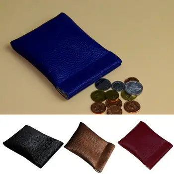 Чудесен портфейл за монети, удобен за носене и съхранение, Малък на Размер, Женски, Мъжки, мини-Малко кратък портфейл, чанта