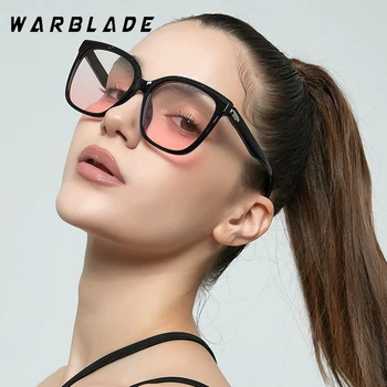 WarBLade За жени и момичета, Модни Сладки Квадратни градиентные слънчеви очила За Възрастни, сладки акрилни очила, дамски цветни слънчеви очила, очила с UV400