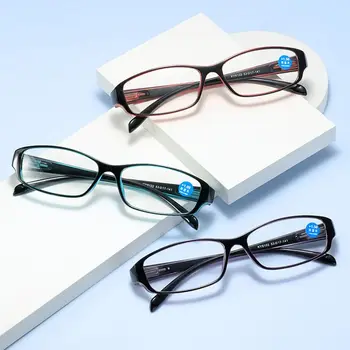 Блокиране на сини лъчи Очила за четене със защита от синя светлина, Защита на очите, ултра-леки оптични очила, очила, Квадратни очила за КОМПЮТЪР