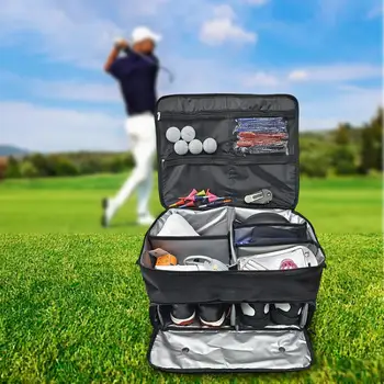 Органайзер за багажник за голф Преносим многофункционален шкаф с голям капацитет