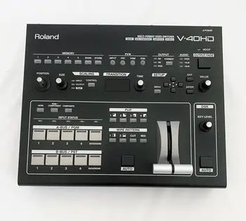 Мультиформатный видеомикшер Roland V-40HD се Използва като работен продукта