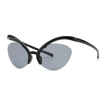 2023 Нови слънчеви очила в стил steampunk, Женски Morden, Ежедневни Очарователен дизайнерски слънчеви очила за шофиране, Мъжки vintage слънчеви очила Oculos De Sol