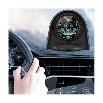 Авто HUD X94, цифров инклинометр, клинометр, 4x4 г/с, автоматичен наклон за офроуд, интелигентен дисплей наклон на главата