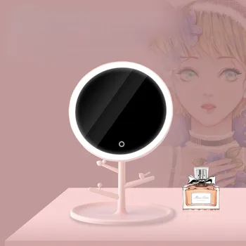 Огледало за грим LED Vanity Mirror Сензорно Управление Интелектуален Выключением Vanity Mirror Mirrors Light Beauty Makeup Light
