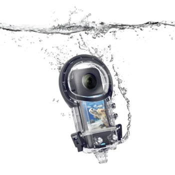 Нов Калъф за Гмуркане Insta360 X3 50М Водоустойчив Калъф За Insta360 X3 Underwater Protect Box Обвивка за Гмуркане Аксесоар За Панорамната Камера