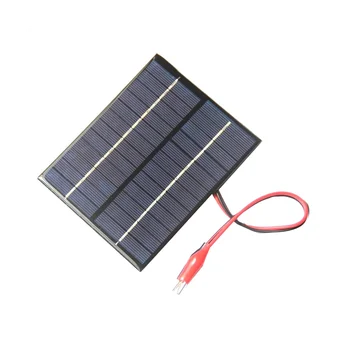 12 В 2 W слънчев панел със Зарядно устройство Мощност САМ Модул слънчева батерия Водоустойчив за Кола на открито