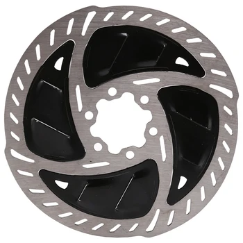 Ротори на радиатора на мотора Пътни МТБ Охлаждащи ребра за планински Велосипед Ротори на дисковата спирачка 6 Инча 160 мм с болтове
