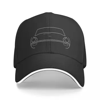 Нова класическа спортна шапка Jensen Healey 1970-те, бяла бейзболна шапка с графичен дизайн, Нова шапка за татко |-F-| Дамски шапки, мъжки