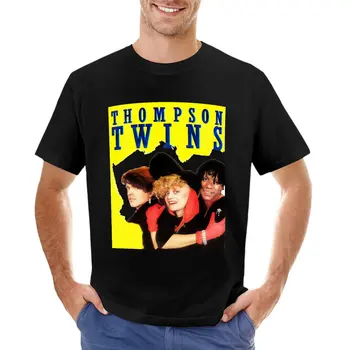 Тениска с ретро дизайн на Томпсън Туинс, дрехи с аниме, летни блузи, красиви блузи, спортни ризи за мъже