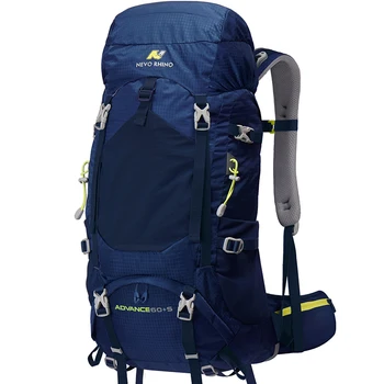Найлонова чанта за Алпинизъм на открито, Мъжки Походный раница, пътен раница с голям капацитет 60Л 65Л, в комплект дрехи за дъжд