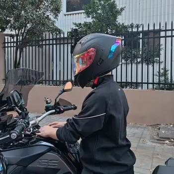 Шарнирен Мотоциклет шлем с двойни лещи, полнолицевой каска с Високо качество, одобрен от Moto cascos motociclistas capacete