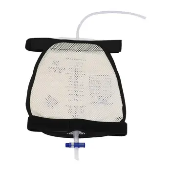 Титуляр на дренажен чанта Издръжлив и Лесен достъп Удобен Държач за дренаж на урината Притежателя чанти Foley за легла Пътуване дома по-Възрастните жени