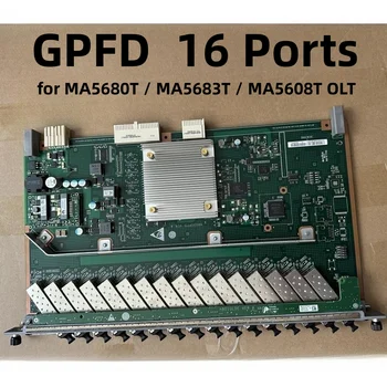 Нова оригинална такса Хуа уей 16 порта GPFD GPON с 16 бр. модули SFP клас Б +/+C/C ++ за MA5680T/MA5683T/MA5608T OLT