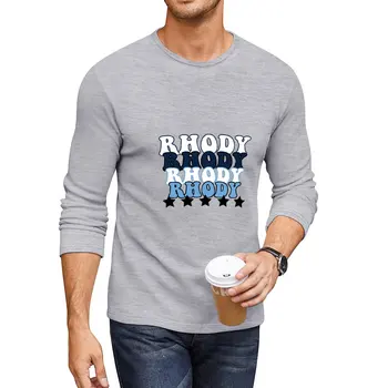 Нова дълга тениска с надпис University of Rhode Island Pride, тениски по поръчка, тениски с графичен дизайн, тениски, мъжки дрехи