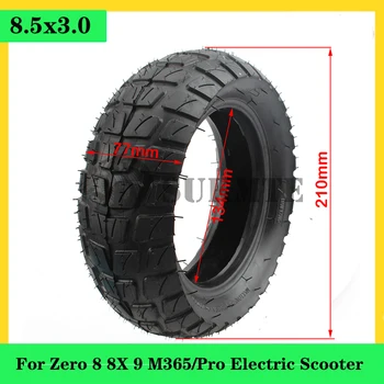 8,5-Инчов гума 8,5x3,0 8 1/2x2 (50-134) За електрически скутер Zero 8 8X9 M365/Pro, резервна гума външни гуми за ховерборда