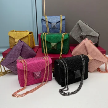 2023 Нова чанта През рамо, Луксозна Висококачествена чанта ръчна изработка, чанта-месинджър от естествена кожа, Модни Класическа чанта с капак