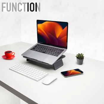 ФУНКЦИЯ Повдига компютърна поставка, подходяща за увеличаване на височината на преносими компютри, таблети и настолни компютри на Apple macbook