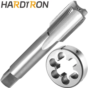 Hardiron M20 X 1 Метчик и матрицата Дясната, M20 x 1,0 Метчик с машинна резба и кръгла матрицата