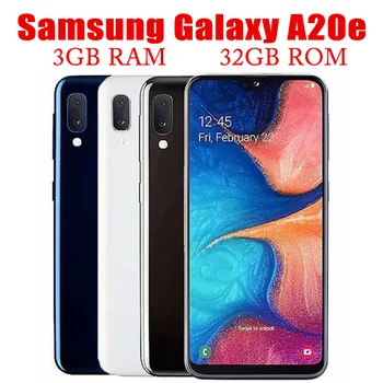 Оригинален Отключени Samsung Galaxy A20e A202F/DS с две SIM-карти Глобалната версия на 5,8 