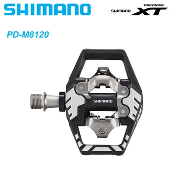 Педал SHIMANO DEORE XT PD-M8120 SPD двустранно за Ендуро/Трейла/на Всички Оригинални резервни Части за планински Велосипеди