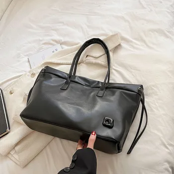Найлонова чанта през рамо, женствена чанта с Голям капацитет, Модерна чанта-тоут, чанта за количка, Пътна чанта, портфейл, училищен раница