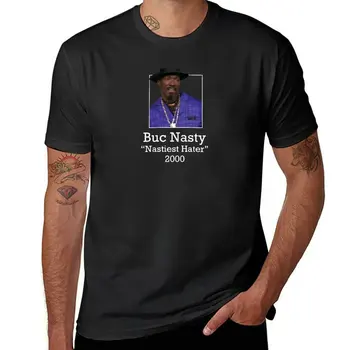 Нова тениска Buc Nastyest Hater 2000, реколта тениска мъжка тениска