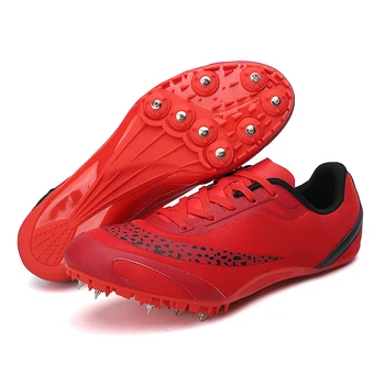 Нова мъжки обувки за лека атлетика, Мъжки И Дамски Маратонки с шипове, Лека спортни обувки за бягане, Лека Спортни обувки за състезания