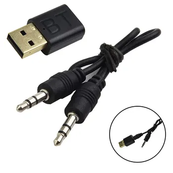 AUX аудио кабел, AUX Адаптер, Bluetooth 5,0 Приемник аудиопередатчика, USB 3.5mm AUX Адаптер, Топла продажба, Преносим Aktisch