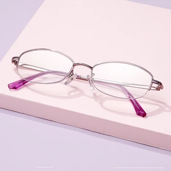 Очила за четене Pulais HD Degree, Дамски Очила за Четене, Тенденция 2023, Лещи От Сплав Със Синя Светлина, Предпазват Очите +1.0 +1.5 +2.0 +2.5 +3.0