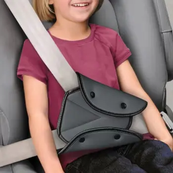 Универсален калъф за авто-безопасно предпазен колан, Меки Регулируеми триъгълни хонорар, Накладки за предпазните колани, скоби за защита на детски предпазни колани