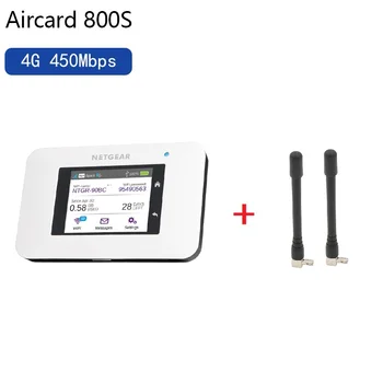 Netgear Aircard 800S (AC800S) Мобилна точка за достъп LTE Cat.От 9 + 2 бр. антени