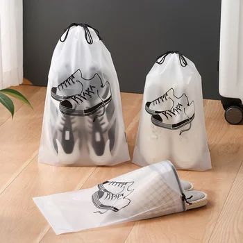 Козметичен чанта Органайзер за Пътуване, Чанти за съхранение на съвсем малък, лек гланц кърпа За Баня, Опаковка на Чорапи, Защитен калъф за обувки